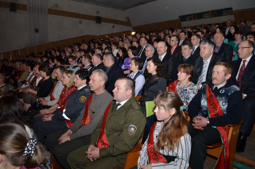 Праздник в честь передовиков