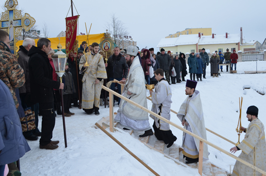 Крещение в Глуске