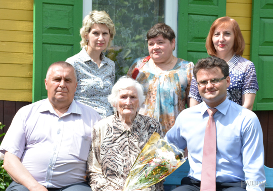 Теплая встреча в день юбилея