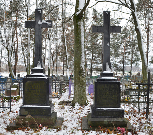 Дворянские захоронения на старом глусском кладбище