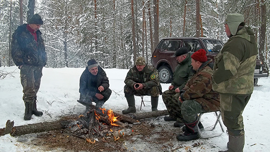 Как мы переучет в лесу проводили