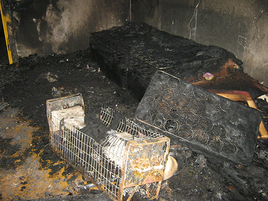 Обогреватель — возможная причина пожара в Катке