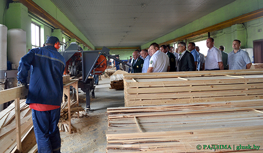 Глусский лесхоз 30 августа стал местом проведения выездного заседания коллегии Могилёвского государственного производственного лесохозяйственного объединения