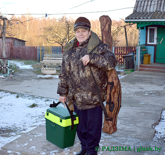 Чалавек і яго  захапленне. Жыхарка Глуска Наталля Яўсееўна Піскун — жанчына, якая не ўяўляе свайго  жыцця без рыбалкі