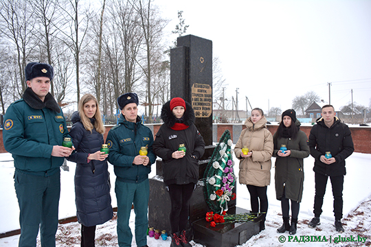 Глусская молодежь присоединилась к республиканскому патриотическому проекту «Память сердца»
