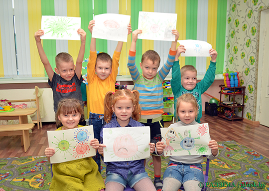 Профилактика COVID-19. Ребята из детского сада № 4 нарисовали коронавирус