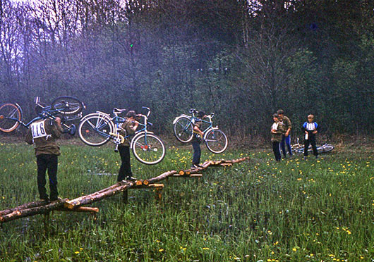 Праект “Гісторыя з фатаграфіяй”  Абласны турзлёт. Год 1990-ы