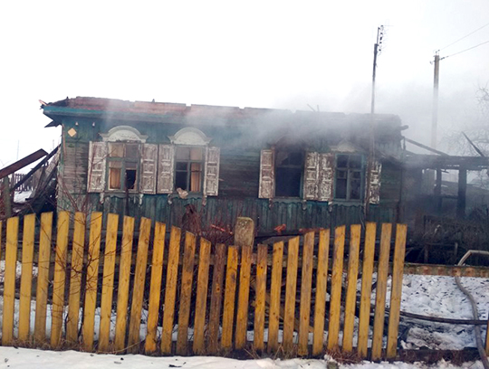 Житель деревни Славковичи погиб на пожаре