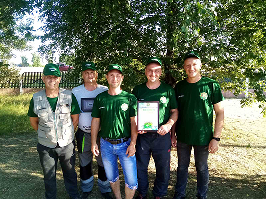 Команда Глусского лесхоза вошла в десятку лучших на соревнованиях профмастерства «Лесоруб-2021»