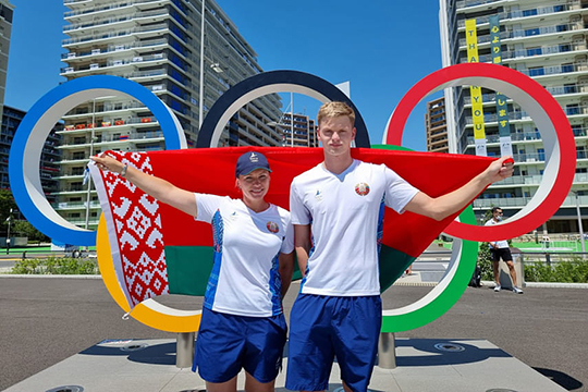 Спортсмены Могилёвской области понесут знамя белорусской делегации на открытии олимпиады в Токио