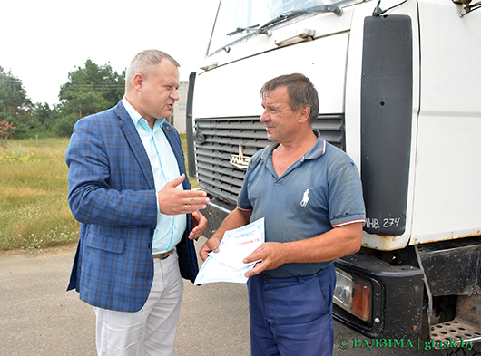 Падзяка героям жніўнай пары