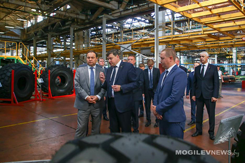Премьер-министр Беларуси Роман Головченко совершил рабочую поездку в Могилёвскую область
