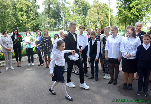 Першы званок у санаторнай школе