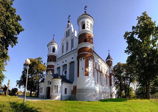 Проект «Путешествуем по Беларуси».  Церковь-крепость в Щучинском районе