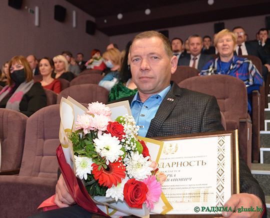 В Глуске чествовали лучших работников АПК