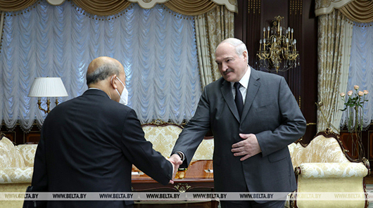 Лукашенко предлагает Китаю наметить дополнительные пути сотрудничества с учетом ситуации в регионе и санкций