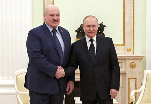 Встреча Лукашенко и Путина проходит в Москве