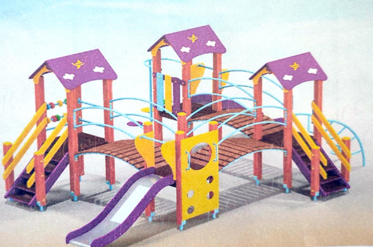 Две новые детские дворовые площадки построят в этом году в Глуске