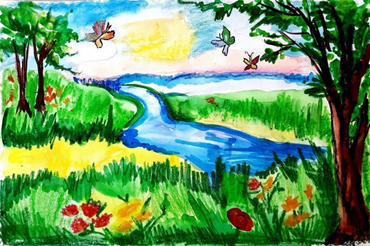 Дети, нарисуйте природу!  В Беларуси стартовал конкурс на лучший детский рисунок на экологическую тематику