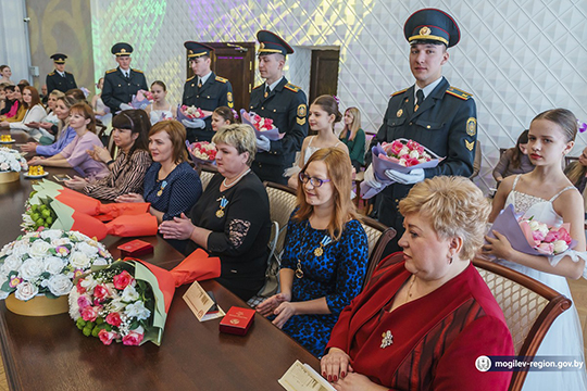В Могилёвском облисполкоме прошел торжественный прием, посвященный Дню женщин