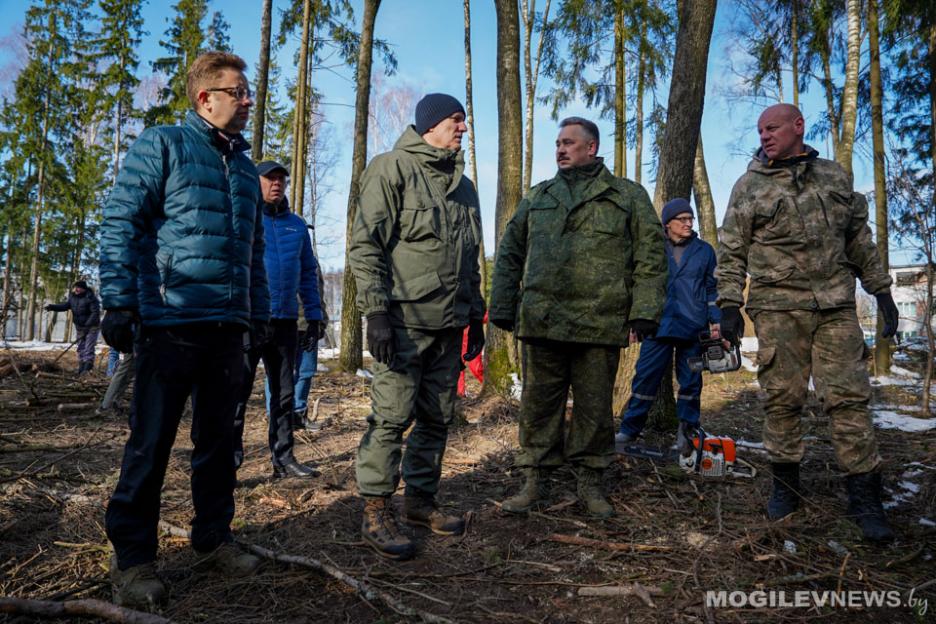 Увековечим память о погибших. Субботник на месте массового расстрела жителей в Казимировском лесу