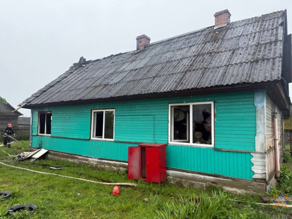 На пожаре в Каменецком районе погибли двое детей