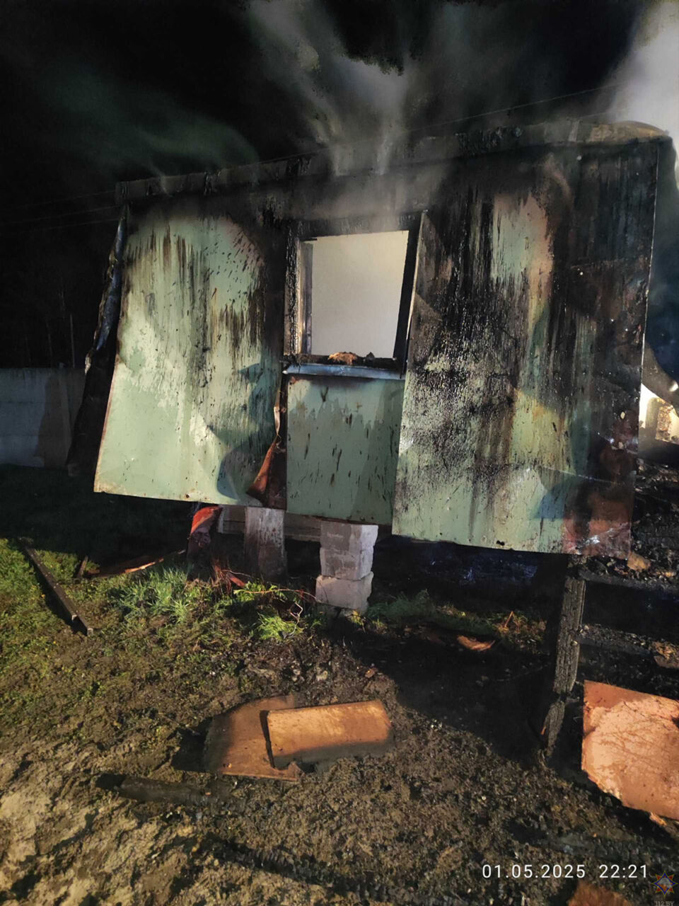 На пожаре в Славгородском районе погиб сторож