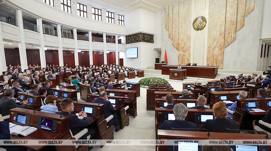 На второй сессии Палаты представителей принято 67 законопроектов