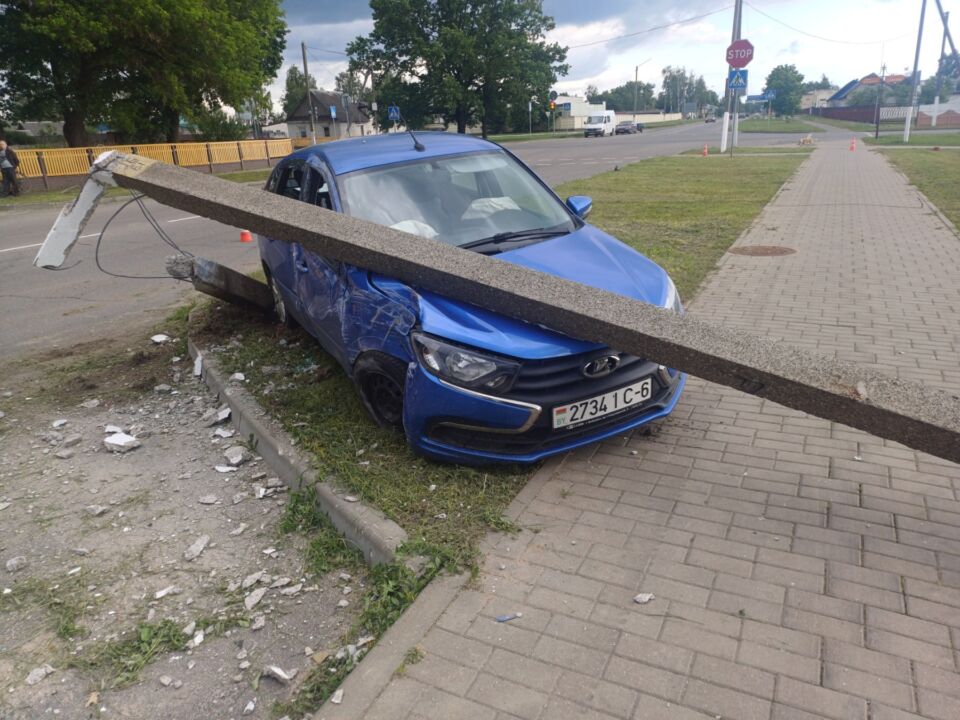 Три ДТП за три дня в Глусском районе