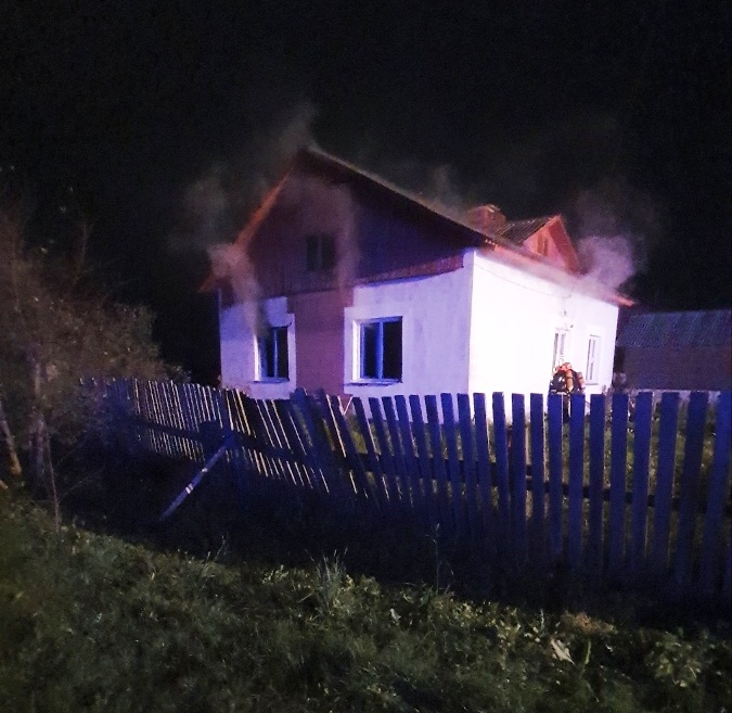 На пожаре в Могилёвском районе благодаря сработке АПИ спасена женщина