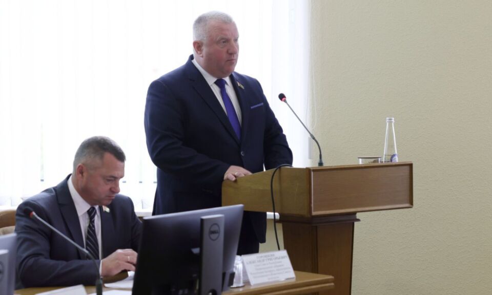 Олег Дьяченко выступил на встрече руководства Палаты представителей с руководством Могилёвской области и активом Бобруйска, Бобруйского, Глусского, Кировского, Кличевского и Осиповичского районов