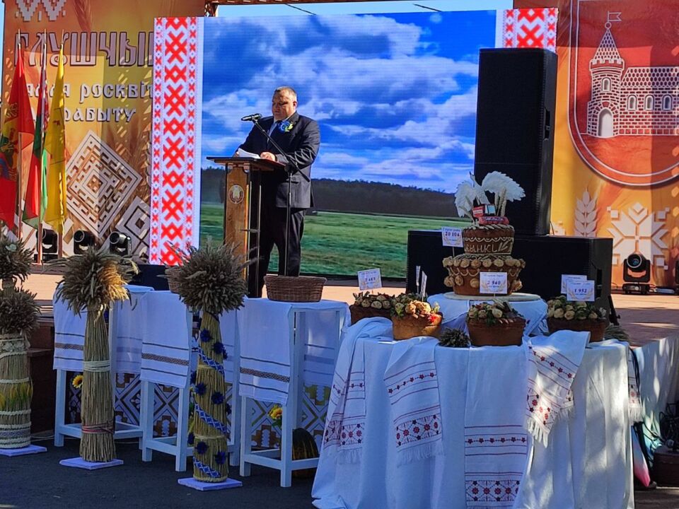 Председатель Глусского райисполкома Алексей ЖУРАВЛЁВ: «Дожинки» — это праздник единства и преемственности»