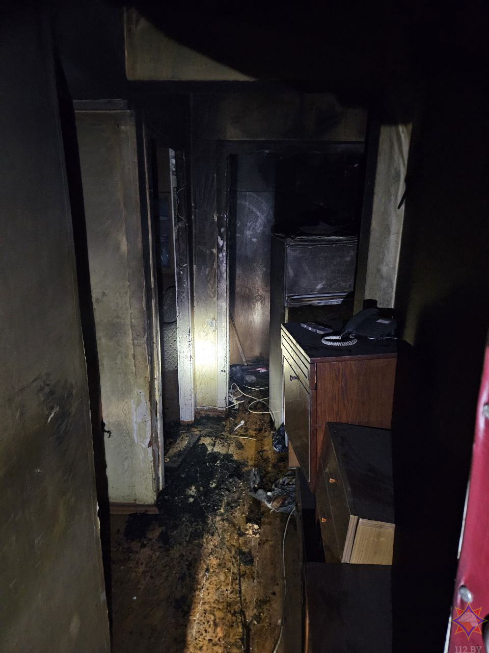 В Могилеве работники МЧС спасли пенсионера из огненной ловушки