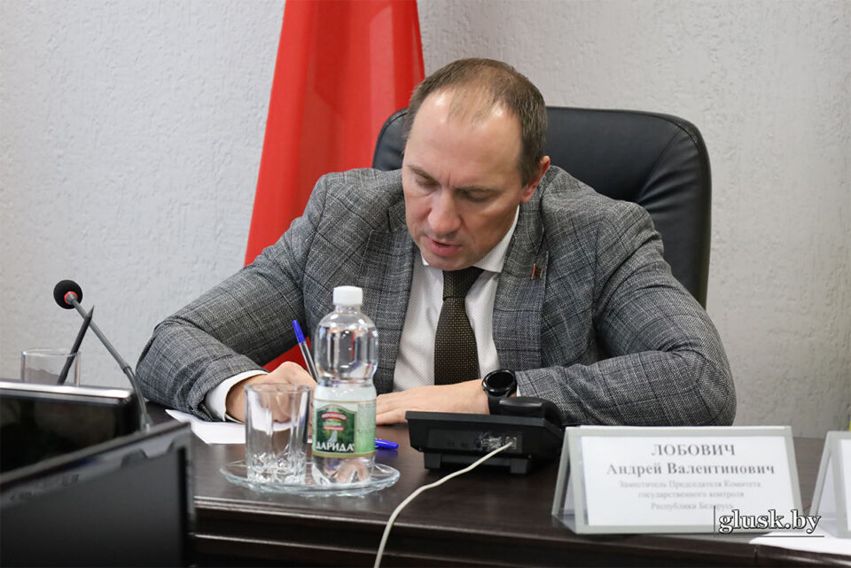 Заместитель Председателя КГК Андрей Лобович провел прием граждан в Глусском районе