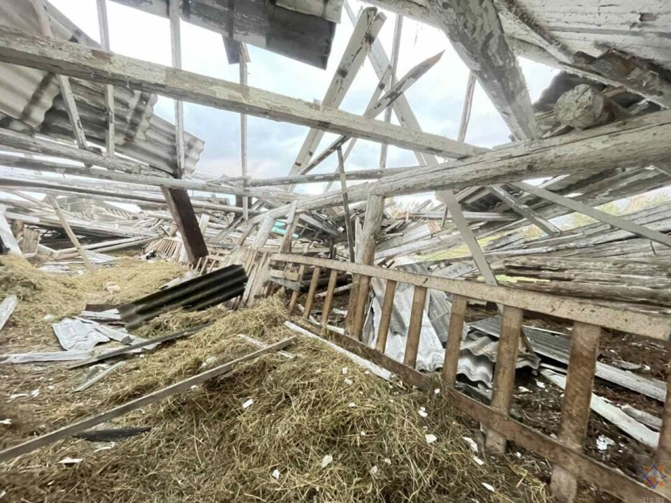 Последствия непогоды в Могилёвской области