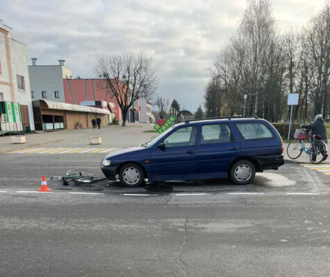 Пешеход попал под колеса легковушки на пересечении улиц Кирова и Социалистической в Глуске