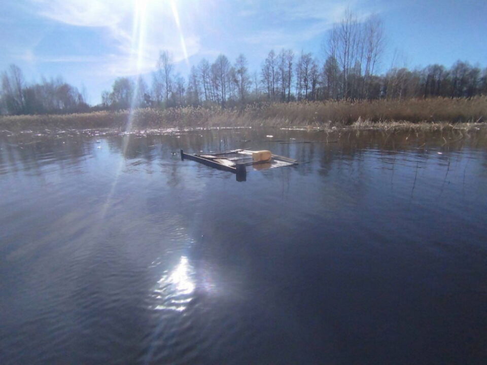 На водохранилище в Кобринском районе работники МЧС спасли мужчину