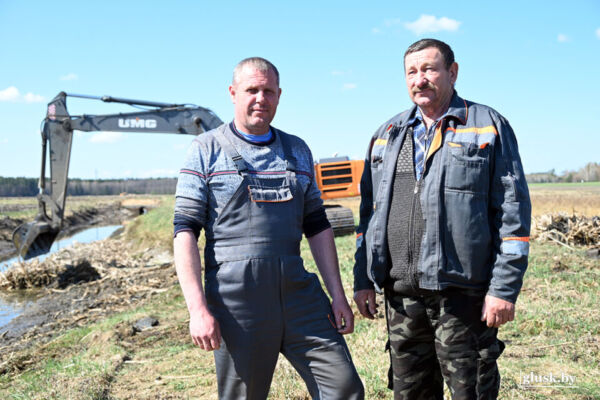 Ради будущих урожаев. Побывали на одном из объектов Глусской ПМК № 86 «Водстрой»