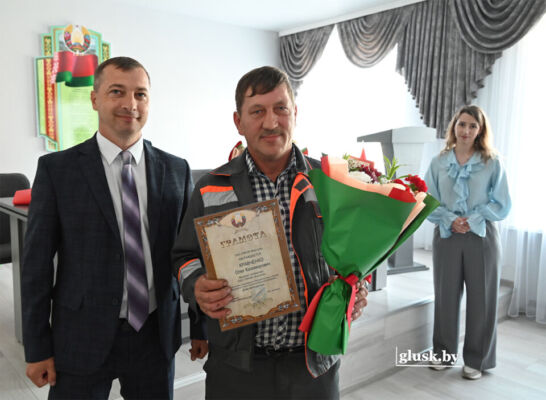 Кого наградили в Глуске накануне Дня мелиоратора