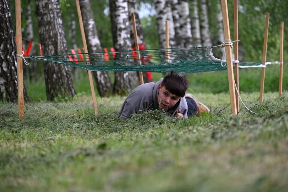 В оздоровительном военно-патриотическом лагере «Призывник» прошли очередные занятия. Фоторепортаж