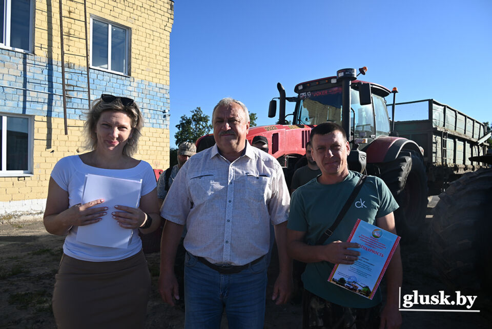 Профсоюзы благодарят участников кормозаготовки