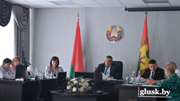 Сегодня состоялось заседание Глусского районного исполнительного комитета