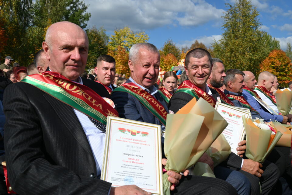 В агрогородке Заелица глусчане празднуют районные «Дажынкі-2026»